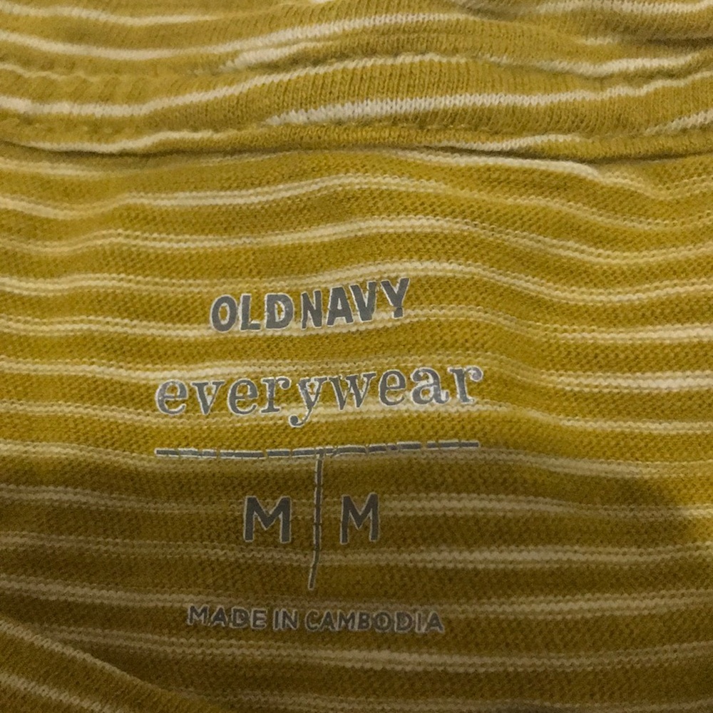 Yellow striped shirt - Picture 3 of 4